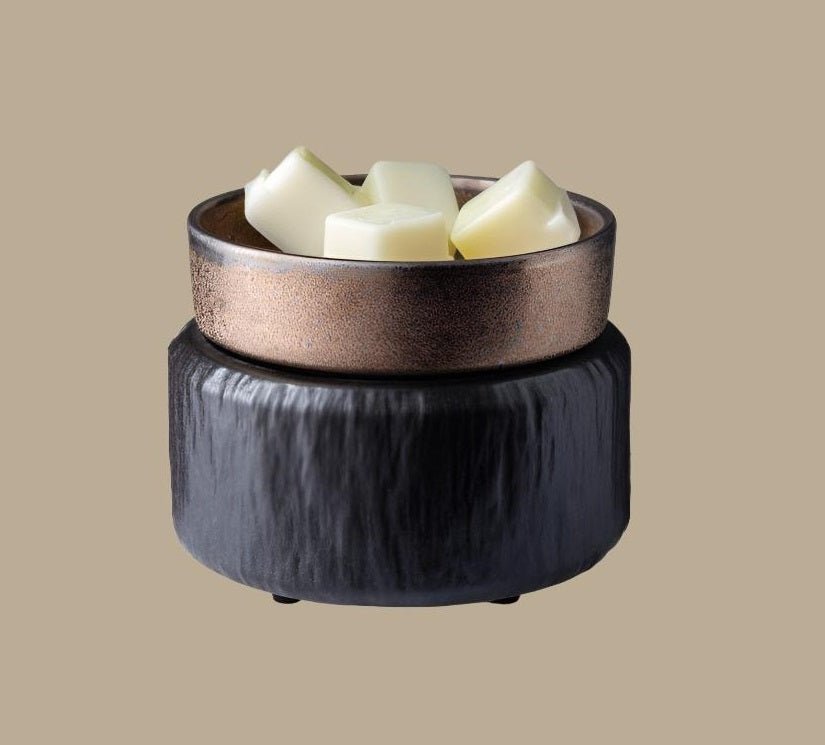 2 - in - 1 Fragrance Warmer Primitive BlackWax WarmersLe Maire
