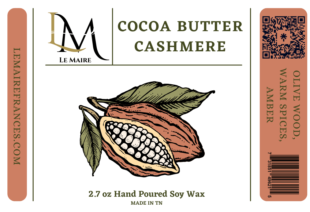 Cocoa Butter Cashmere Soy Wax MeltWax MeltLe Maire