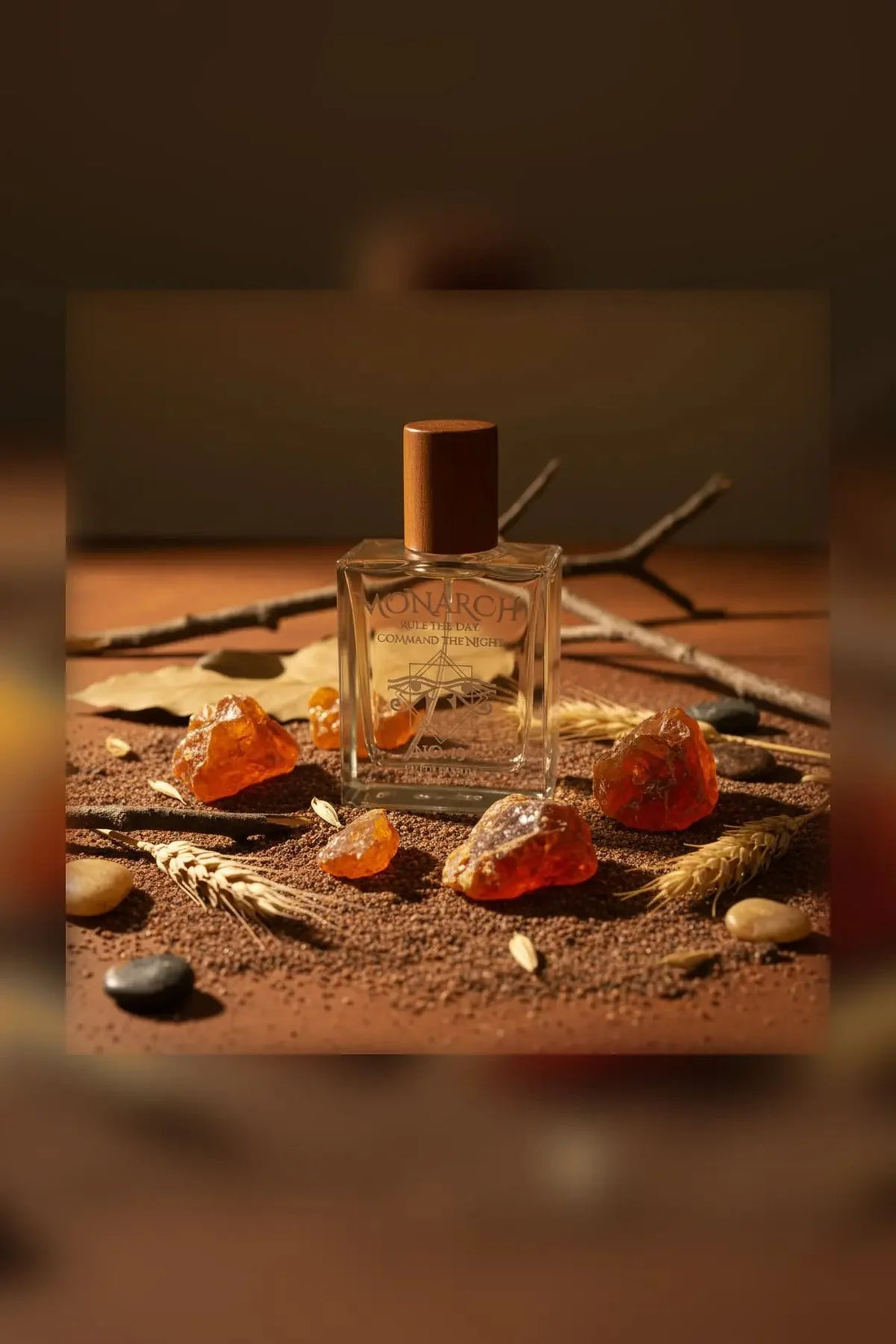 Monarch No. 13 masculine woody amber Eau de Parfum in a 50 mL bottle for the Le Maire comparison guide