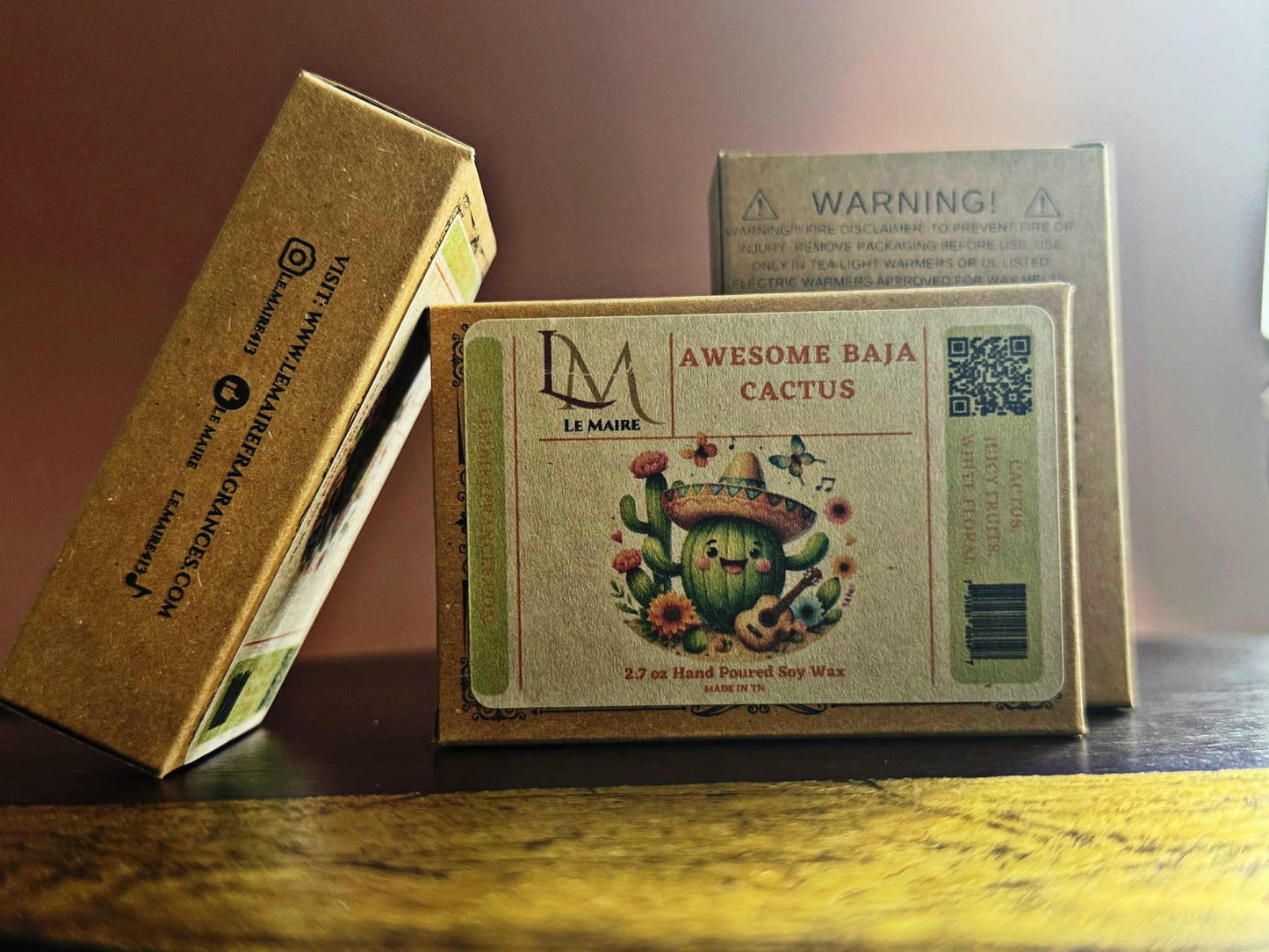 Soy Wax Melt: Awesome Baja Cactus | Le Maire