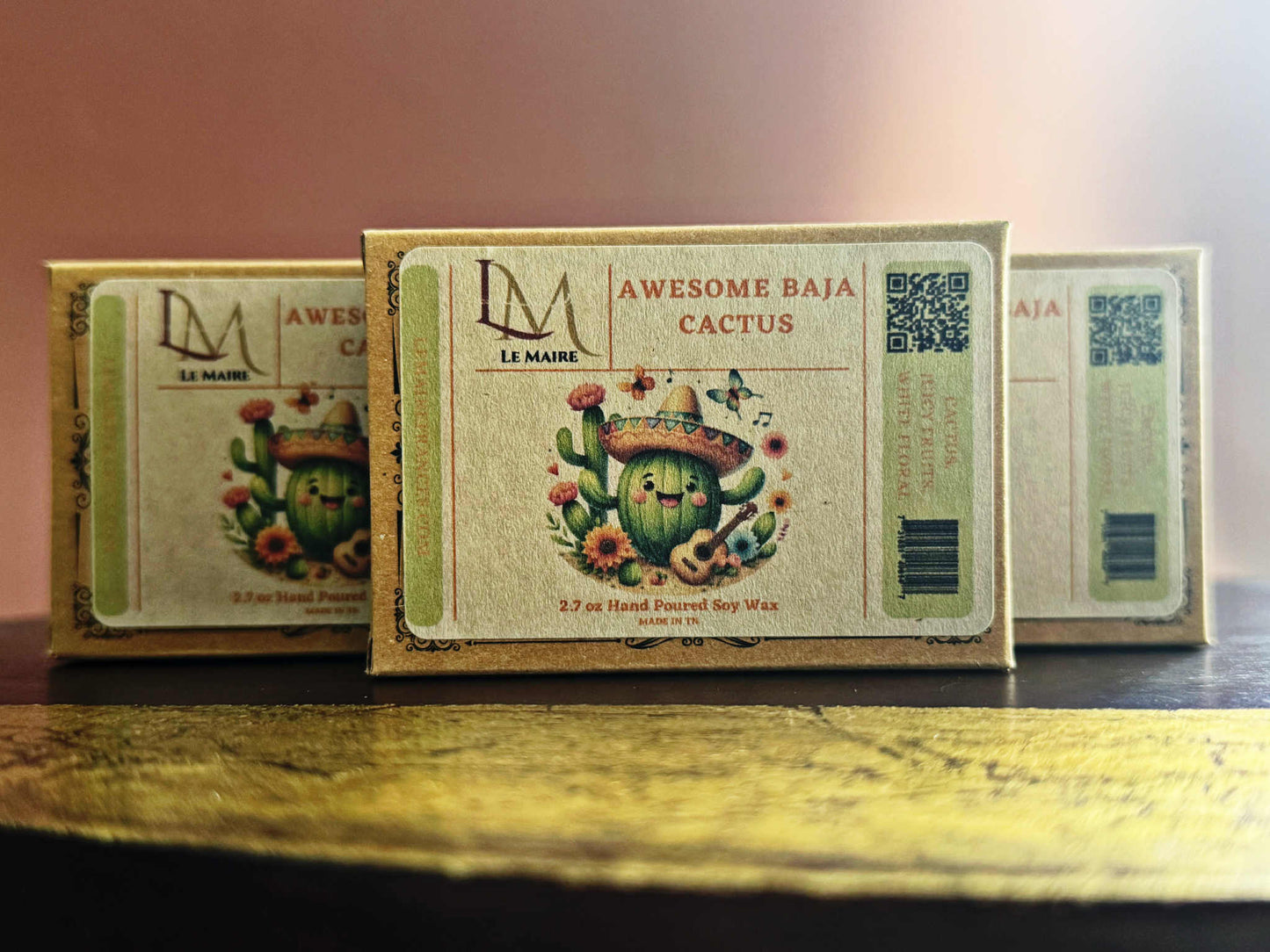 Soy Wax Melt: Awesome Baja Cactus | Le Maire