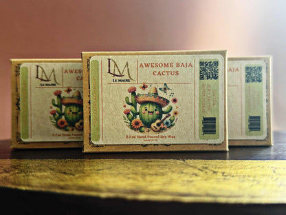 Soy Wax Melt: Awesome Baja Cactus | Le Maire