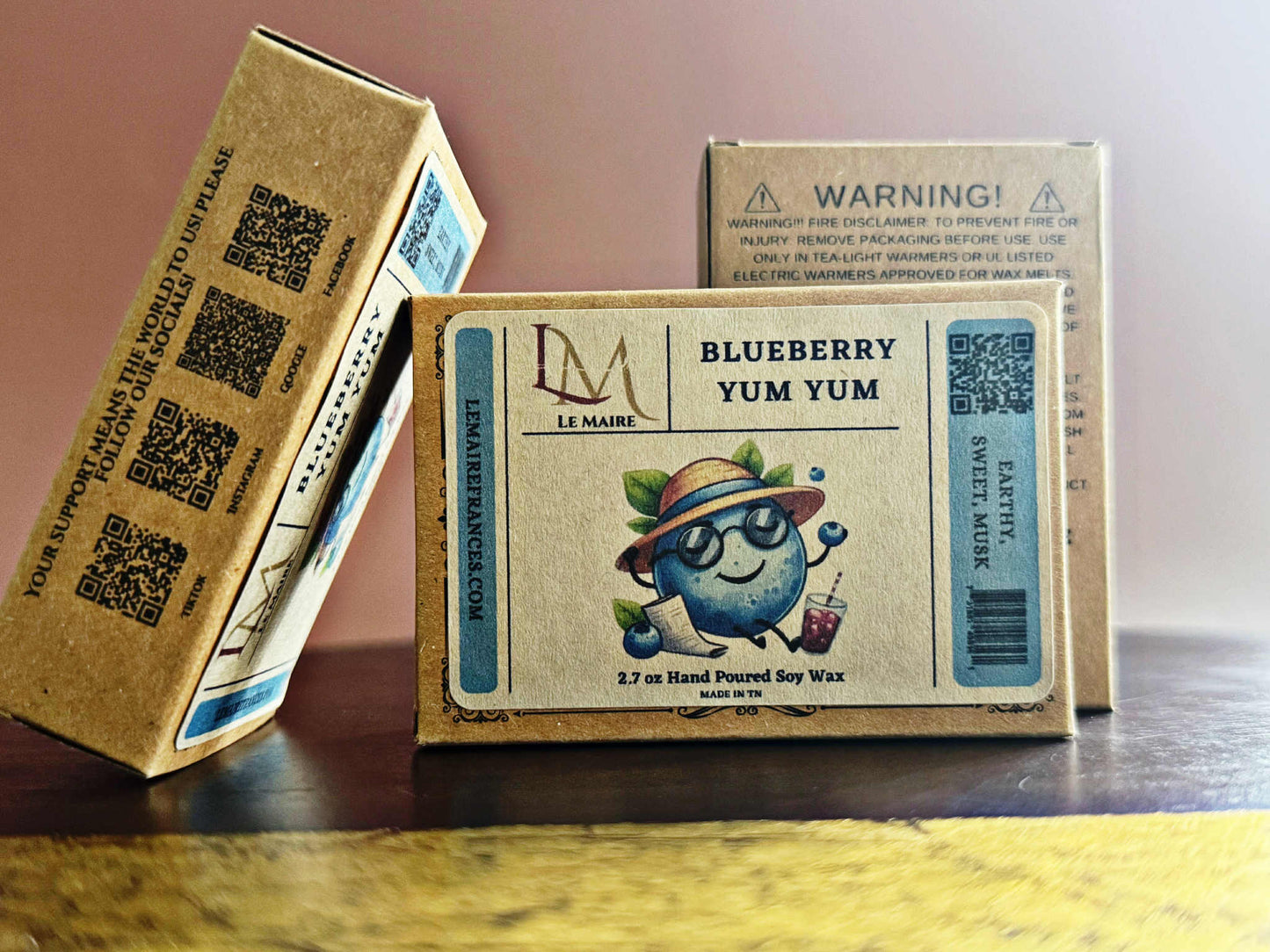 BlueBerry Yum Yum Soy Wax Melt | Le Maire