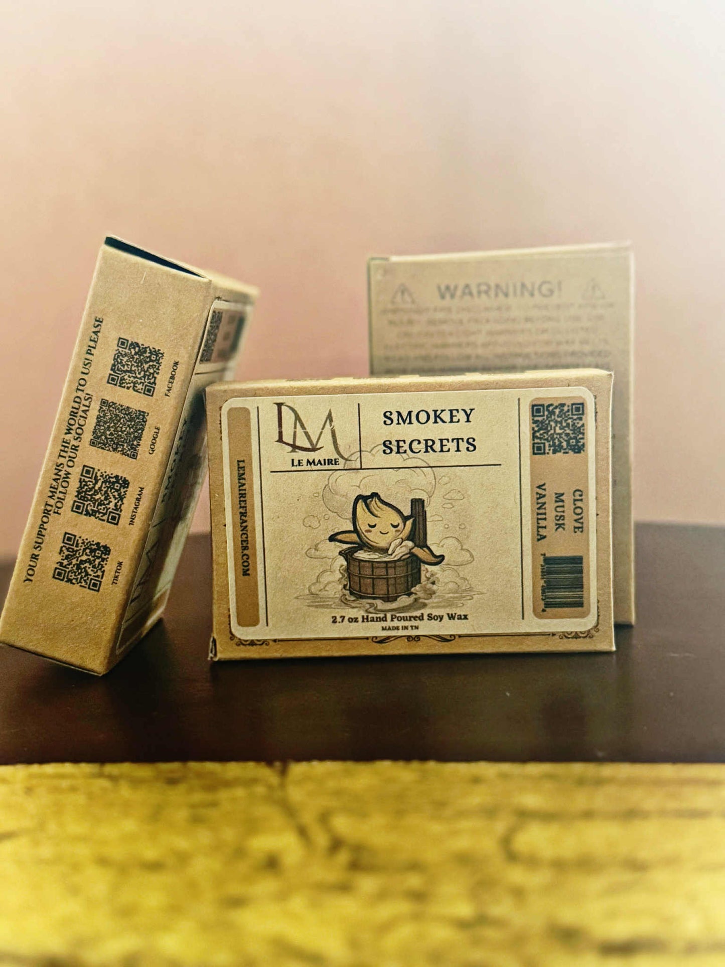 Soy Wax Melt: Smokey Secrets | Le Maire