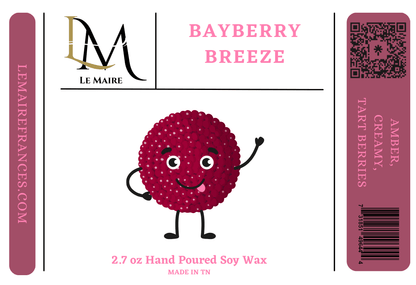 Bayberry Breeze handmade soy wax melt, product image 7 | Le Maire