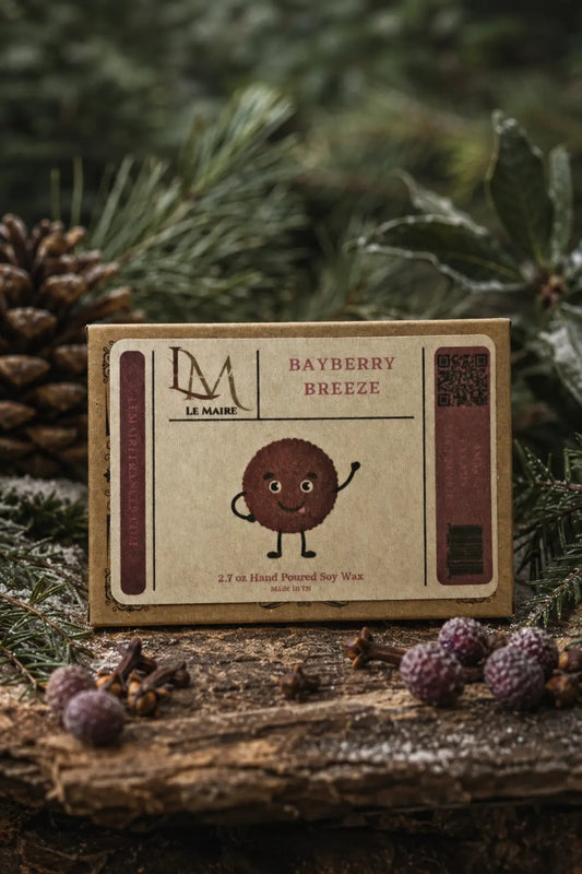 Bayberry Breeze handmade soy wax melt product image | Le Maire