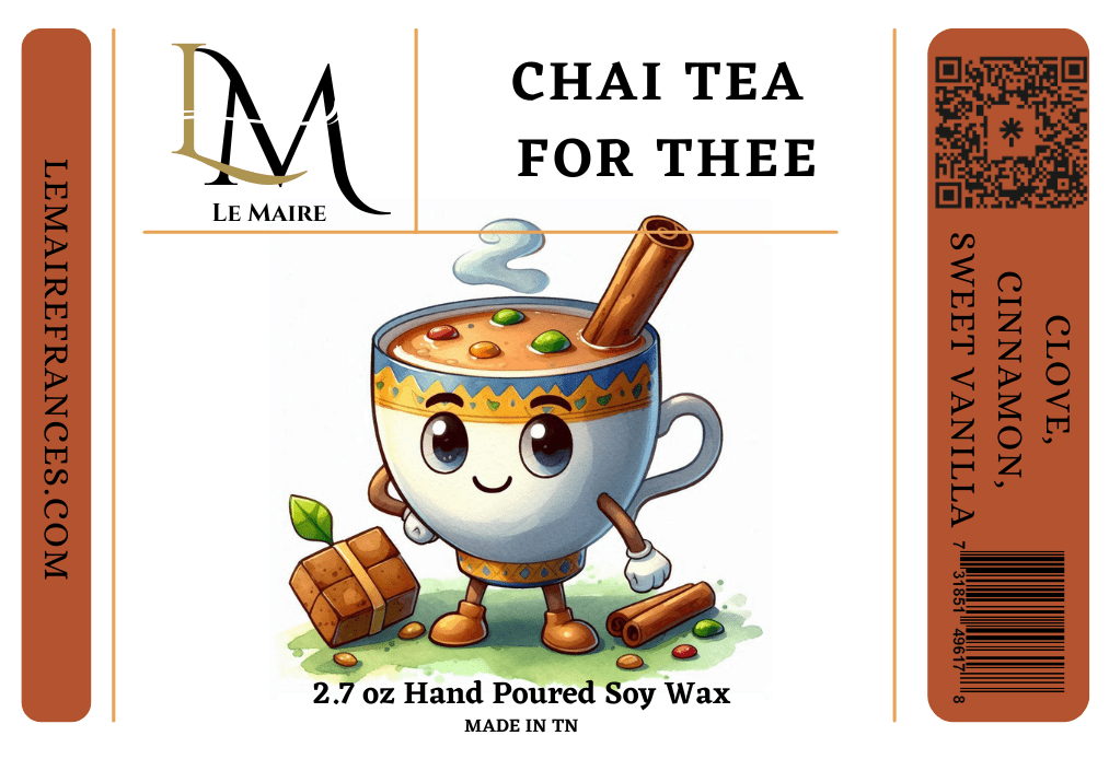 Chai Tea | Wax Melt & CandleHome AromaLe Maire