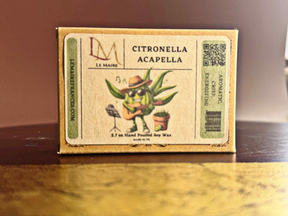 Citronella Acapella handmade soy wax melt, product image 2 | Le Maire