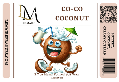 Co - Co Coconut Soy Wax MeltWax MeltLe Maire