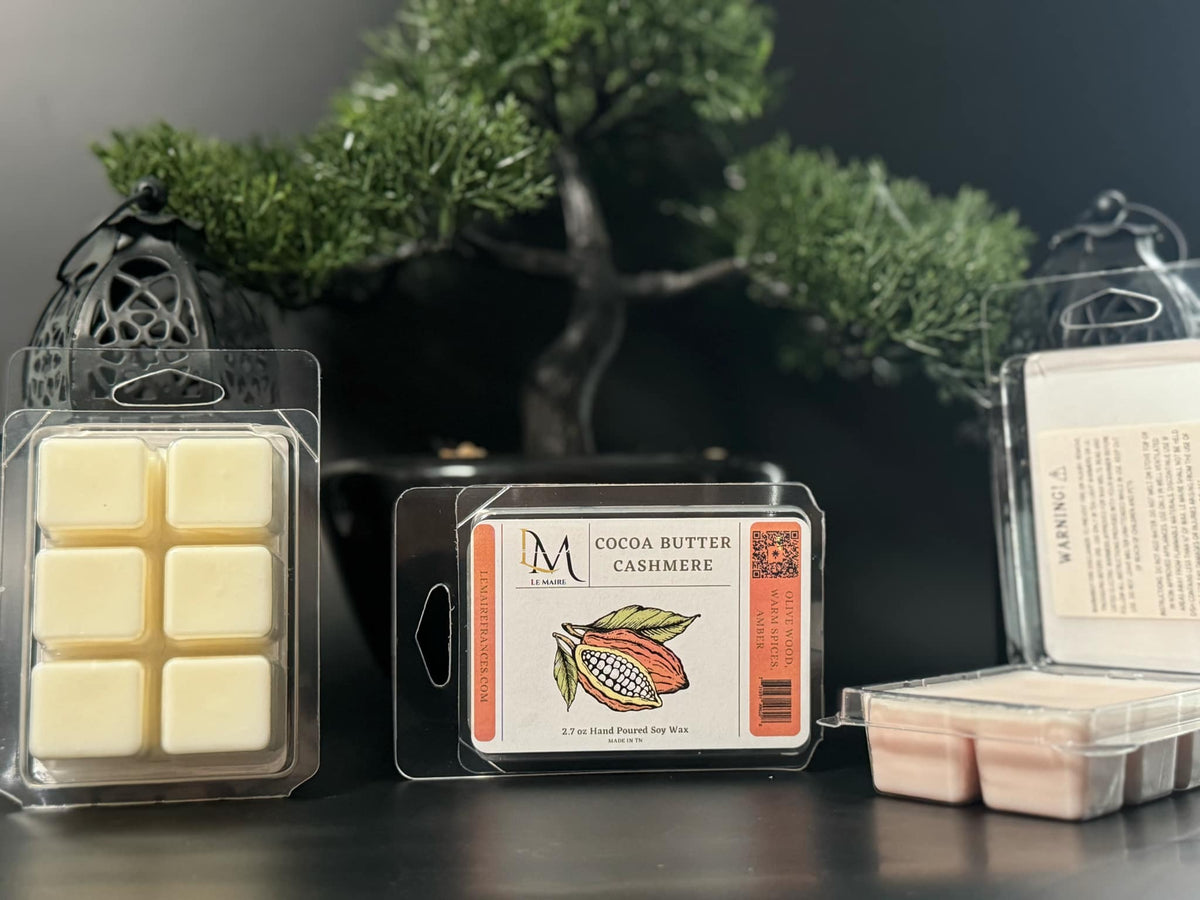 Cocoa Butter Cashmere | Handmade Soy Wax MeltWax MeltLe Maire