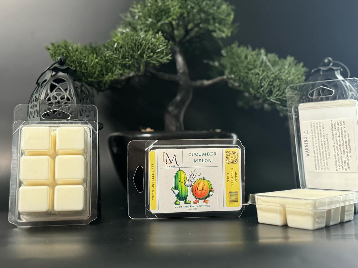 Cucumber Melon | Handmade Soy Wax MeltWax MeltLe Maire