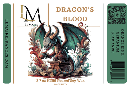 Dragon’s Blood | Handmade Soy Wax MeltWax MeltLe Maire