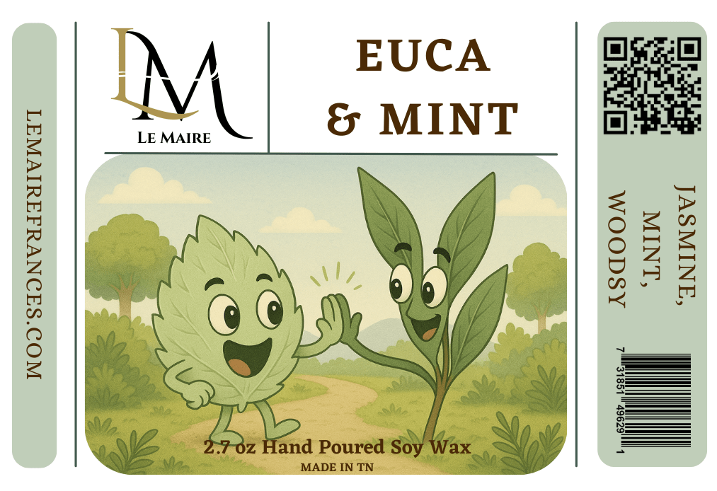 Eucalyptus & Spearmint Soy Wax Melt - Euca & MintyWax MeltLe Maire