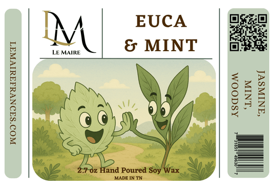 Eucalyptus & Spearmint Soy Wax Melt - Euca & MintyWax MeltLe Maire