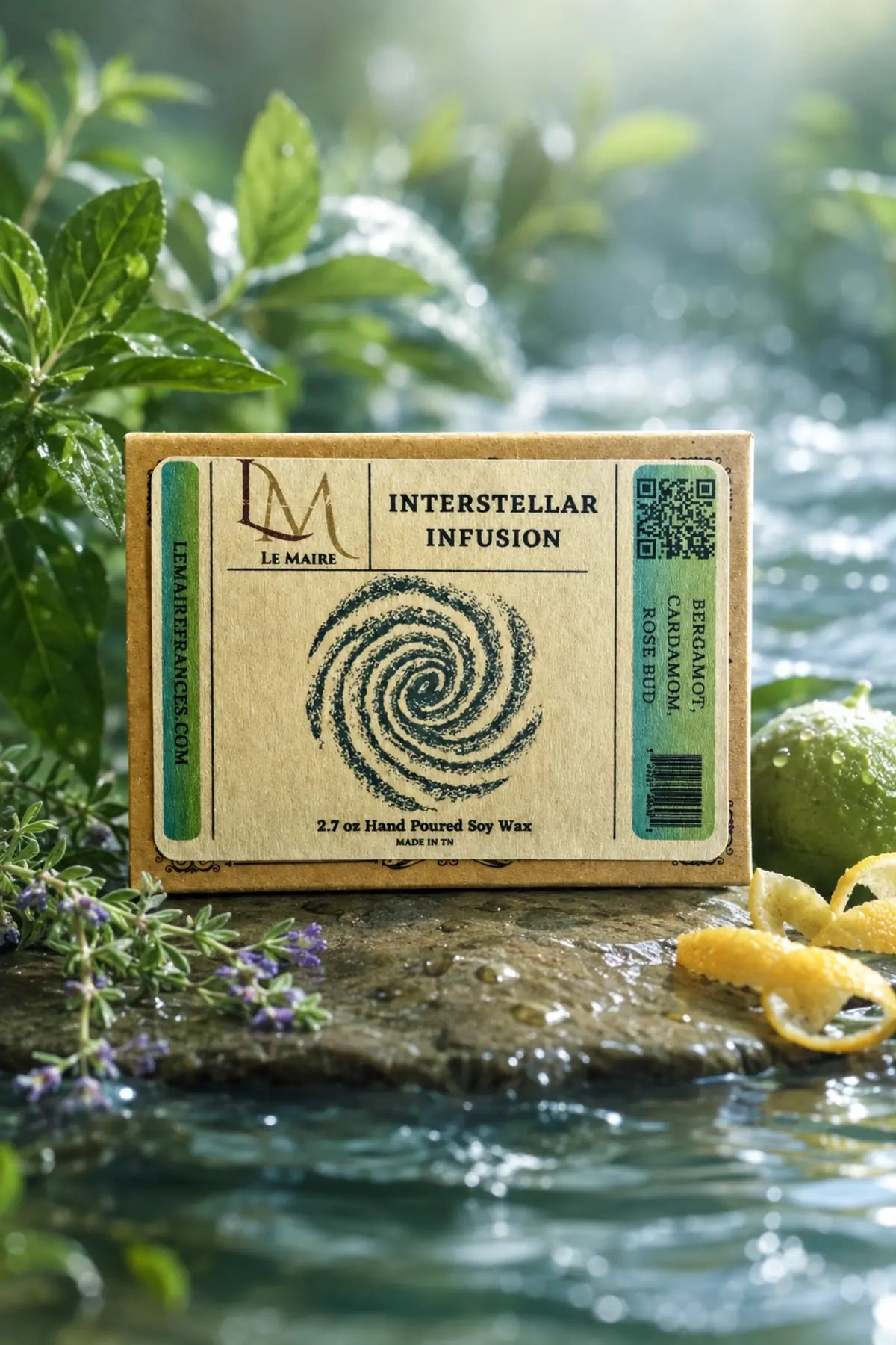 Interstellar Infusion handmade soy wax melt product image | Le Maire