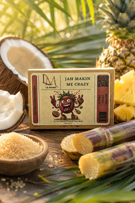 Jah Makin Me Crazy handmade soy wax melt product image | Le Maire