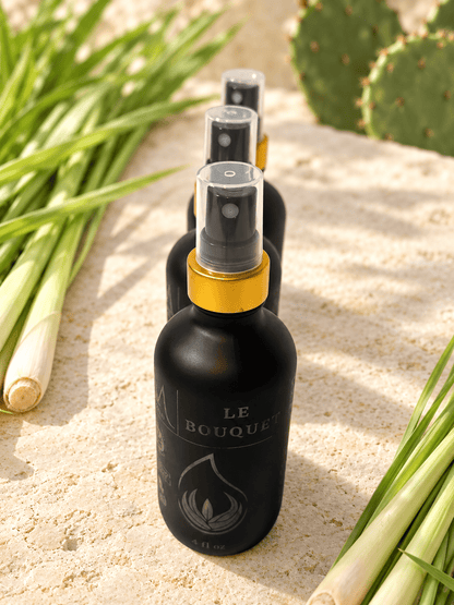 Le Bouquet 4 oz handmade room spray product presentation | Le Maire