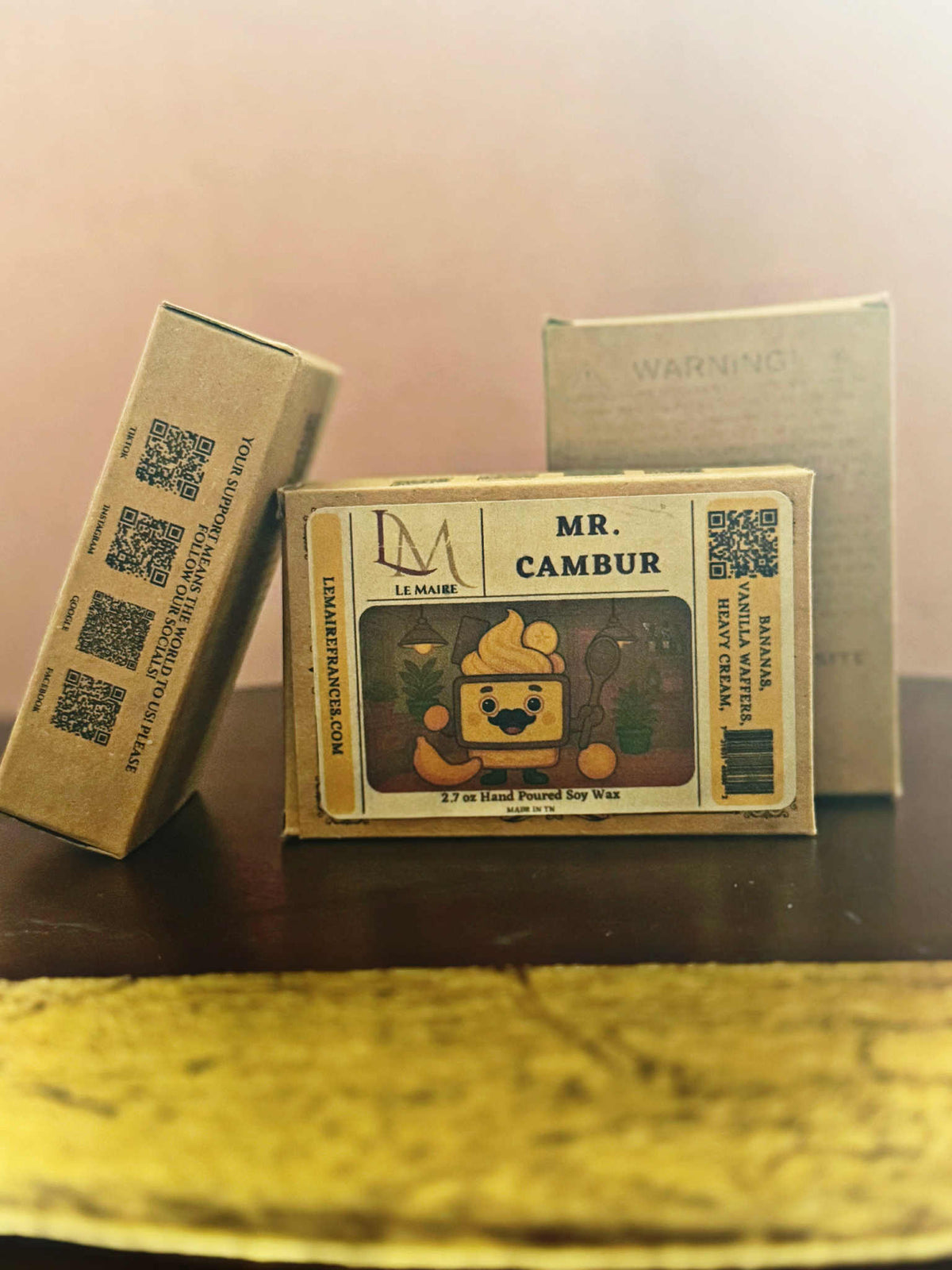 Mr. Cambur | Candle & Soy Wax MeltHome AromaLe Maire