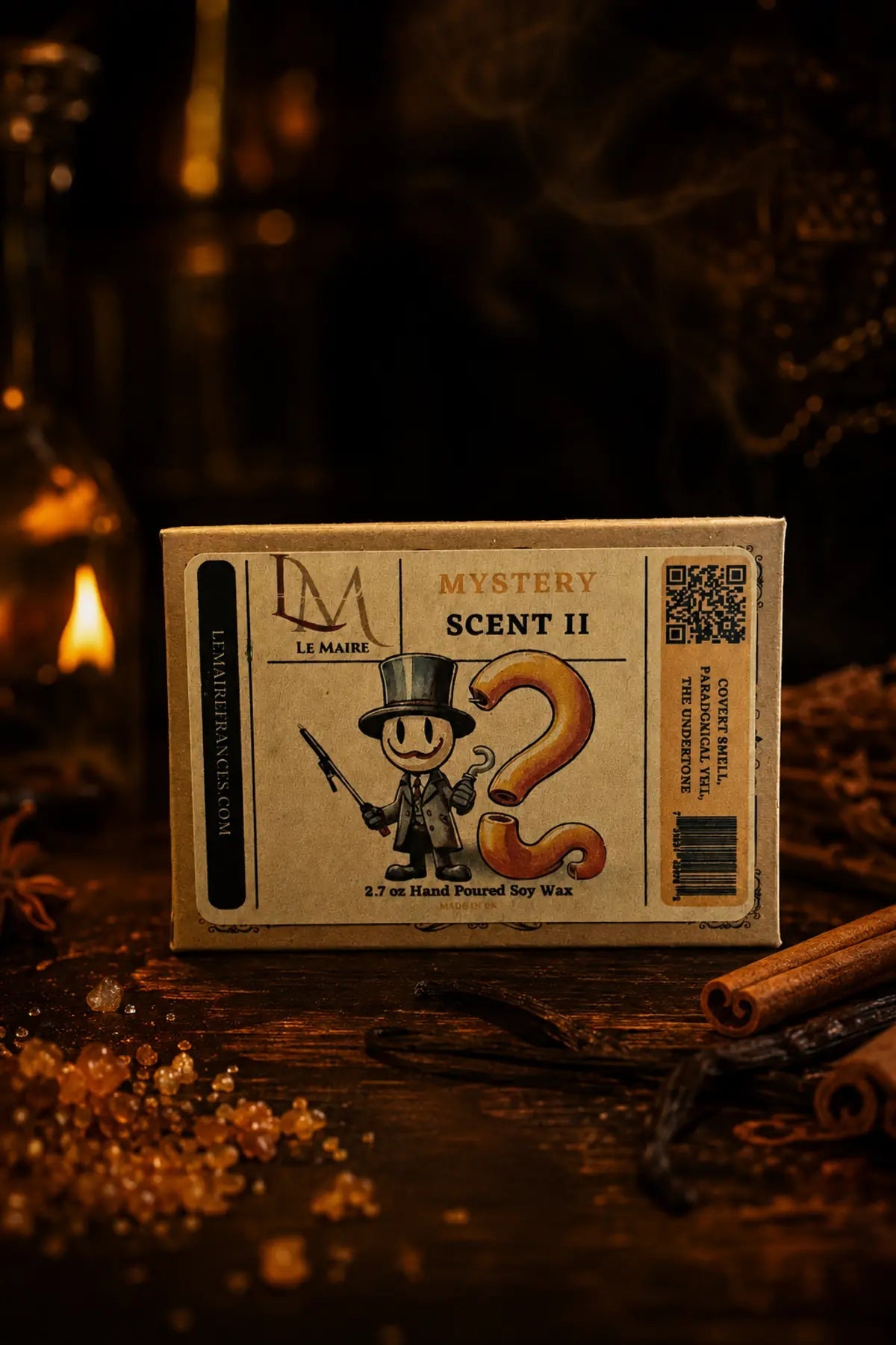 Mystery II handmade soy wax melt product image | Le Maire