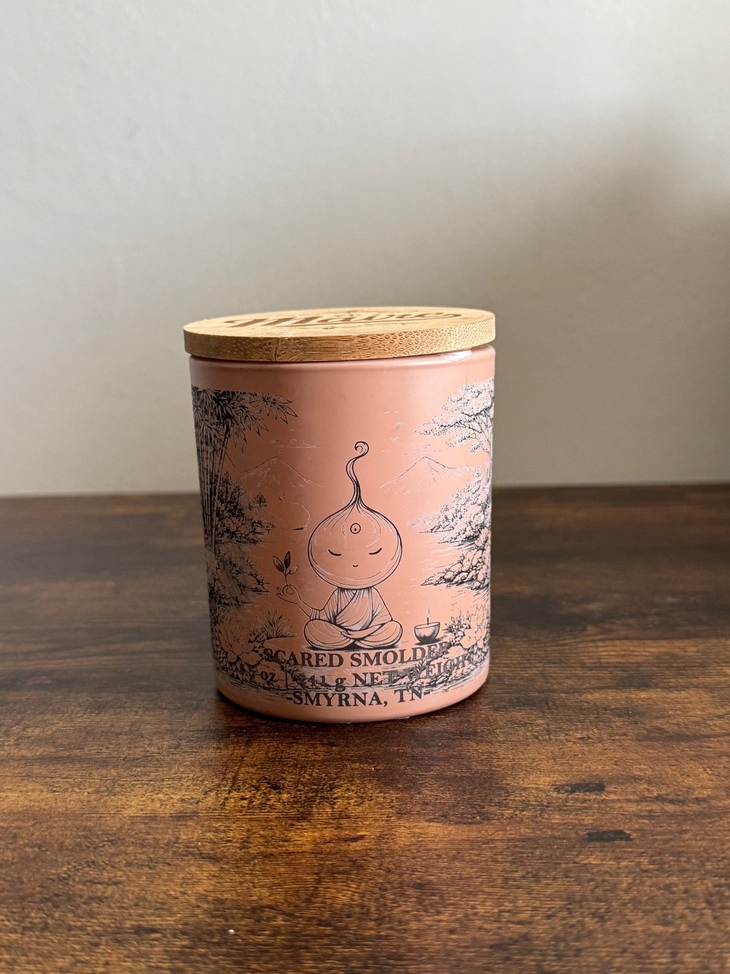 Sacred Smolder handmade candle, wax melt or car air freshener product view 10 | Le Maire