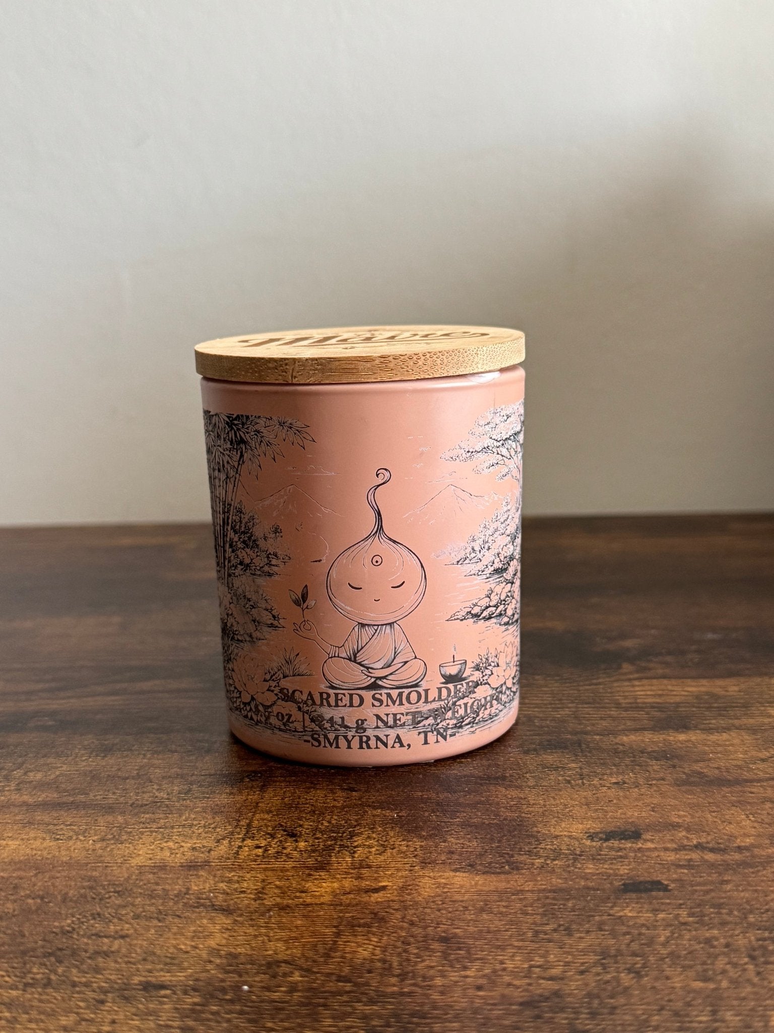 Sacred Smolder handmade candle, wax melt or car air freshener product view 10 | Le Maire