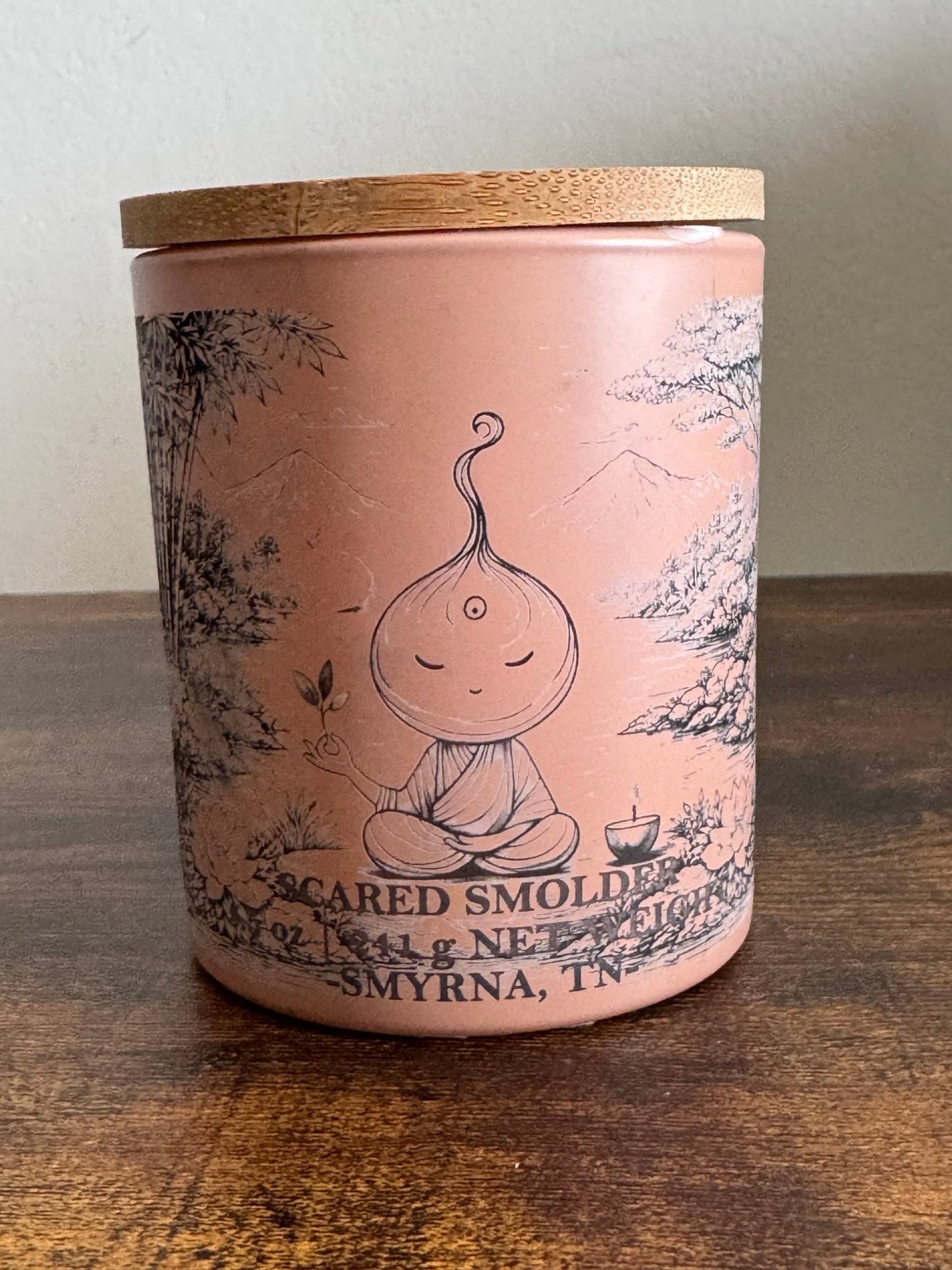 Sacred Smolder handmade candle, wax melt or car air freshener product view 8 | Le Maire