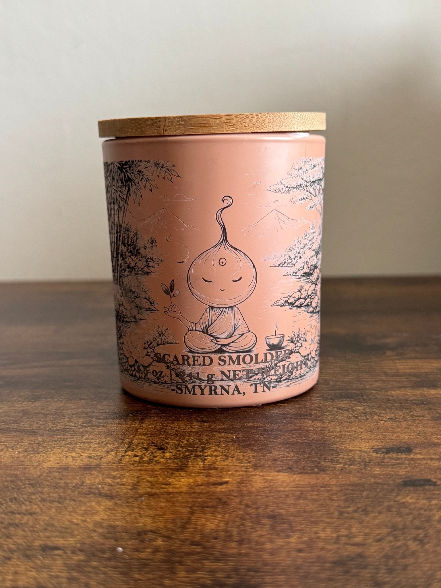 Sacred Smolder handmade candle, wax melt or car air freshener product view 11 | Le Maire