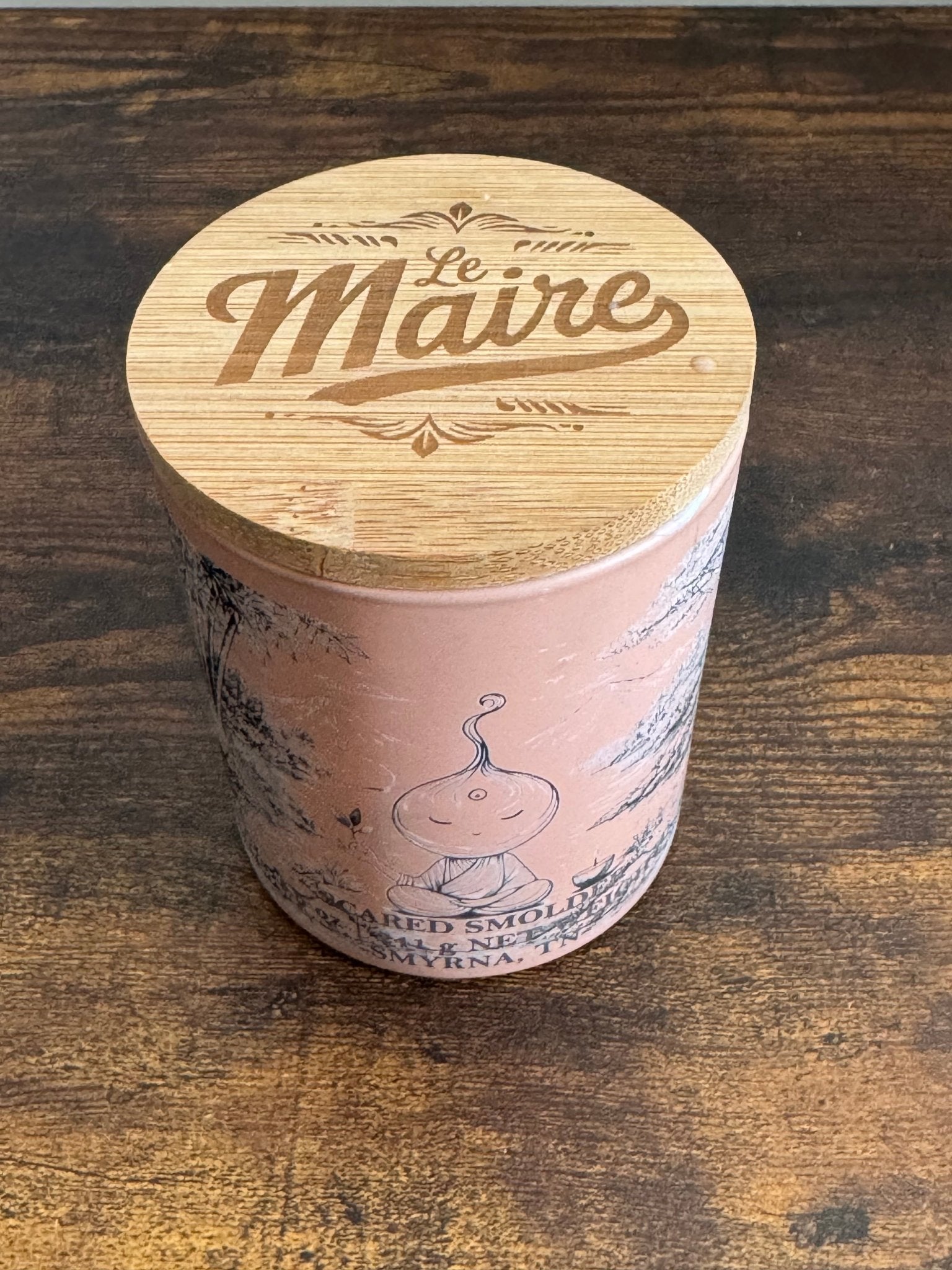 Sacred Smolder handmade candle, wax melt or car air freshener product view 12 | Le Maire