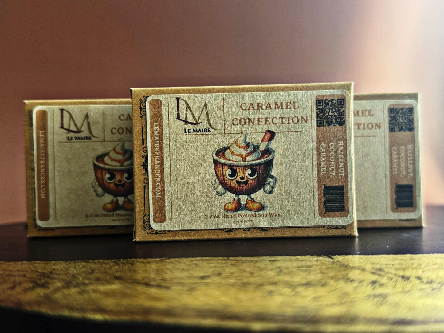 Soy Wax Melt: Carmel Confection | Warm Sweet Aroma | Le MaireWax MeltLe Maire