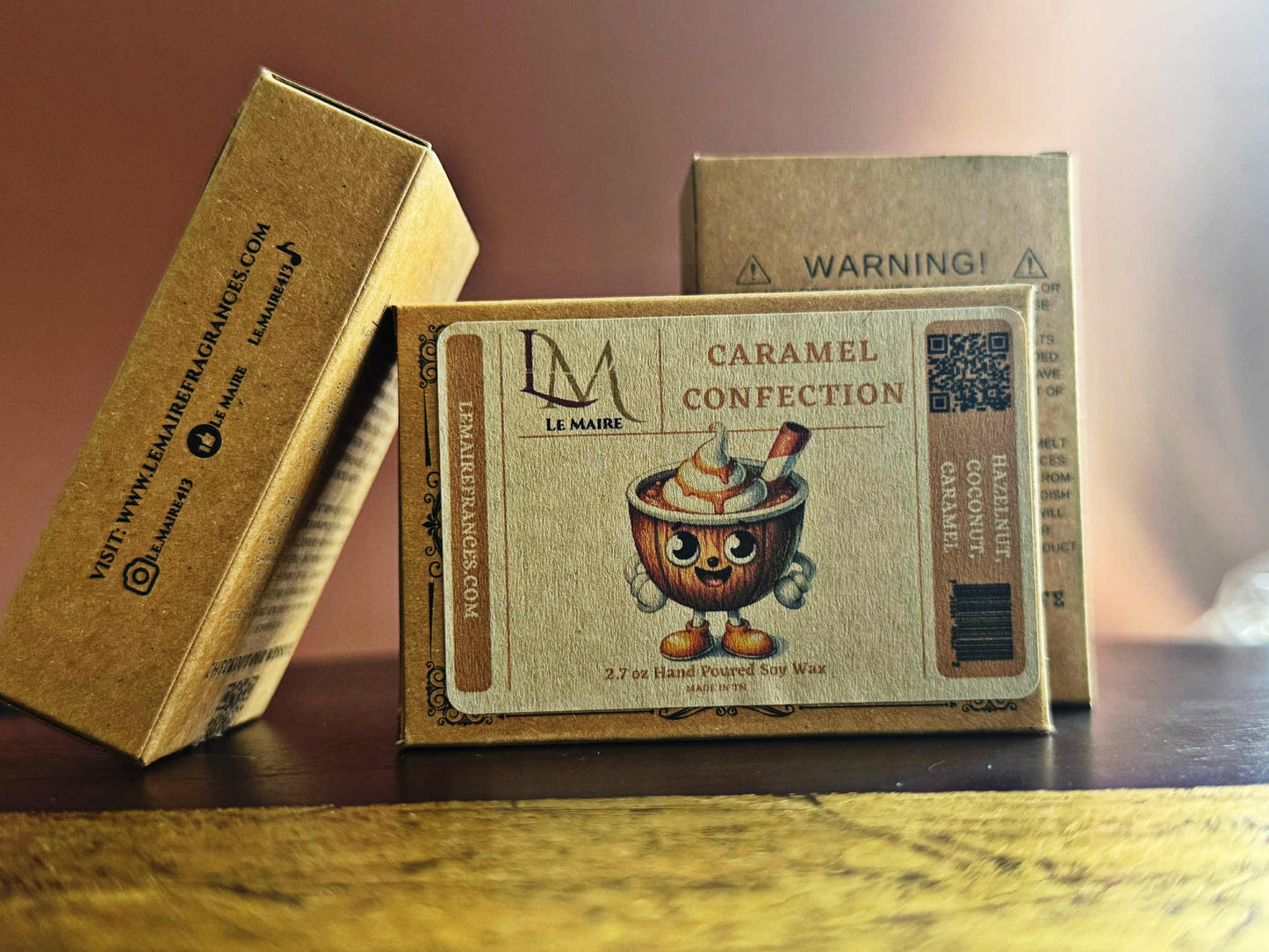 Soy Wax Melt: Carmel Confection | Warm Sweet Aroma | Le MaireWax MeltLe Maire