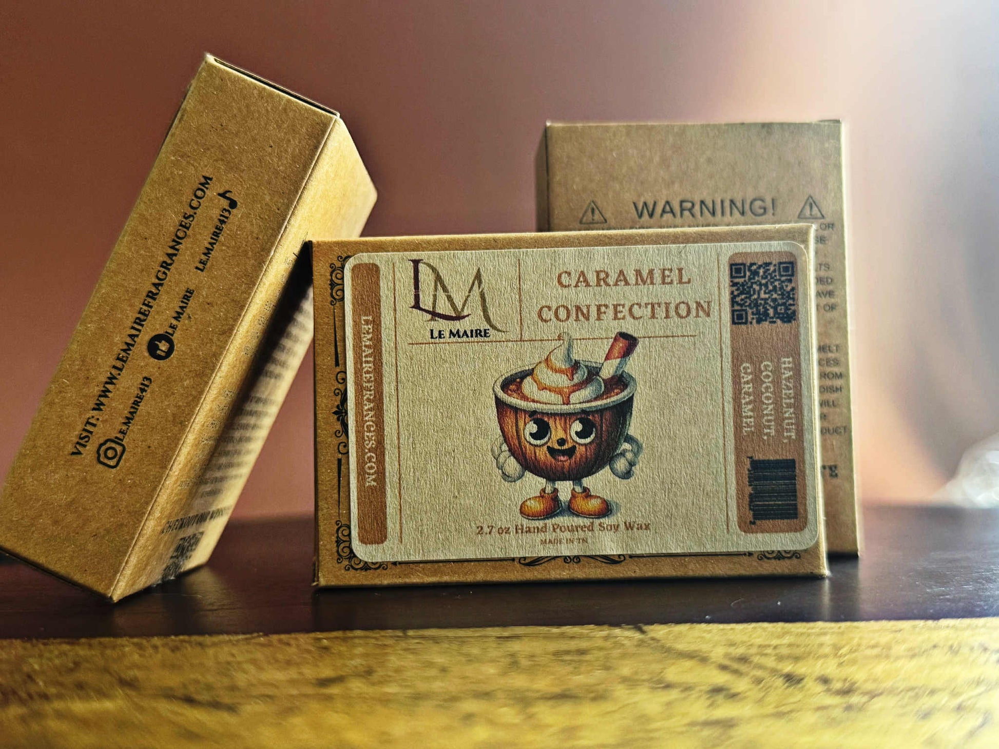 Soy Wax Melt: Carmel Confection | Warm Sweet Aroma | Le MaireWax MeltLe Maire