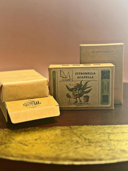 Soy Wax Melt: Citronella Acapella | Le MaireWax MeltLe Maire