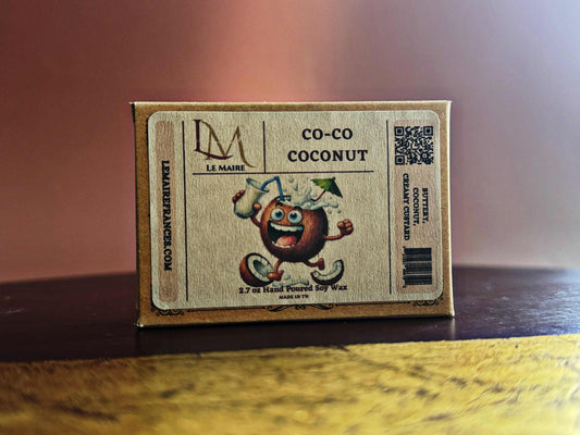 Soy Wax Melt: Co - Co Coconut | Le MaireWax MeltLe Maire