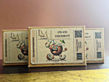 Soy Wax Melt: Co - Co Coconut | Le MaireWax MeltLe Maire