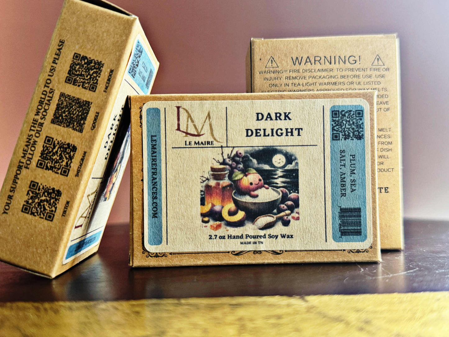 Soy Wax Melt: Dark Delight | Le Maire