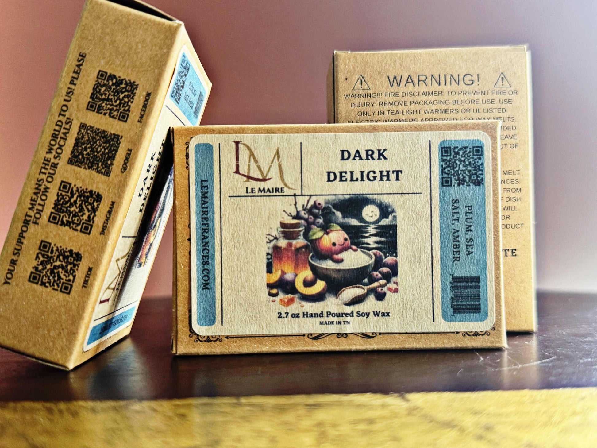 Soy Wax Melt: Dark Delight | Le Maire