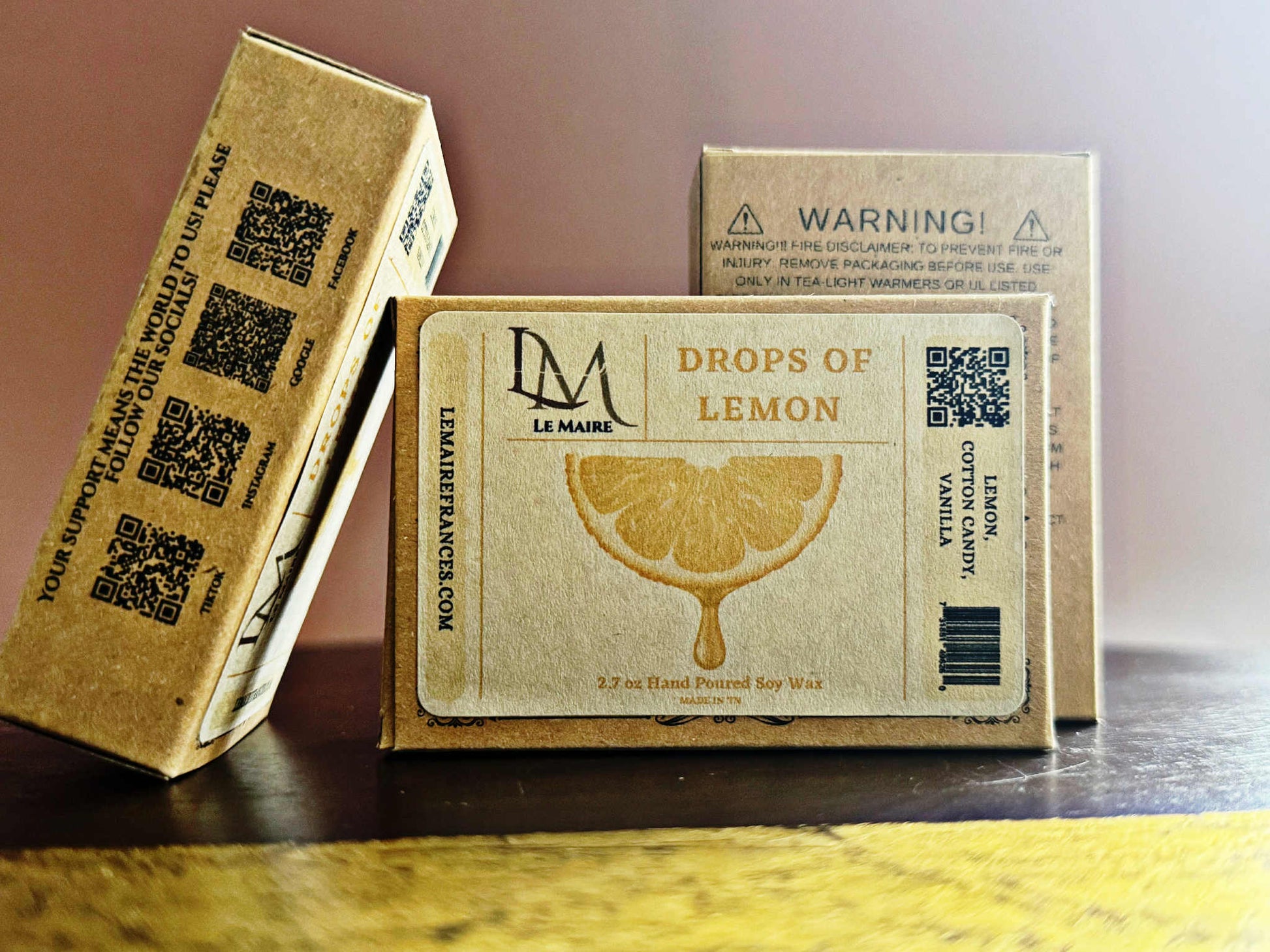 Soy Wax Melt: Drops of Lemon | Le MaireWax MeltLe Maire