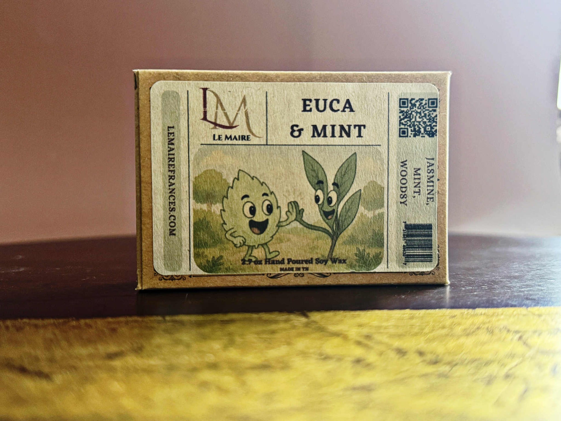 Soy Wax Melt: Eucalyptus & Spearmint (Euca & Minty) | Le MaireWax MeltLe Maire