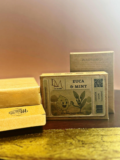 Soy Wax Melt: Eucalyptus & Spearmint (Euca & Minty) | Le MaireWax MeltLe Maire
