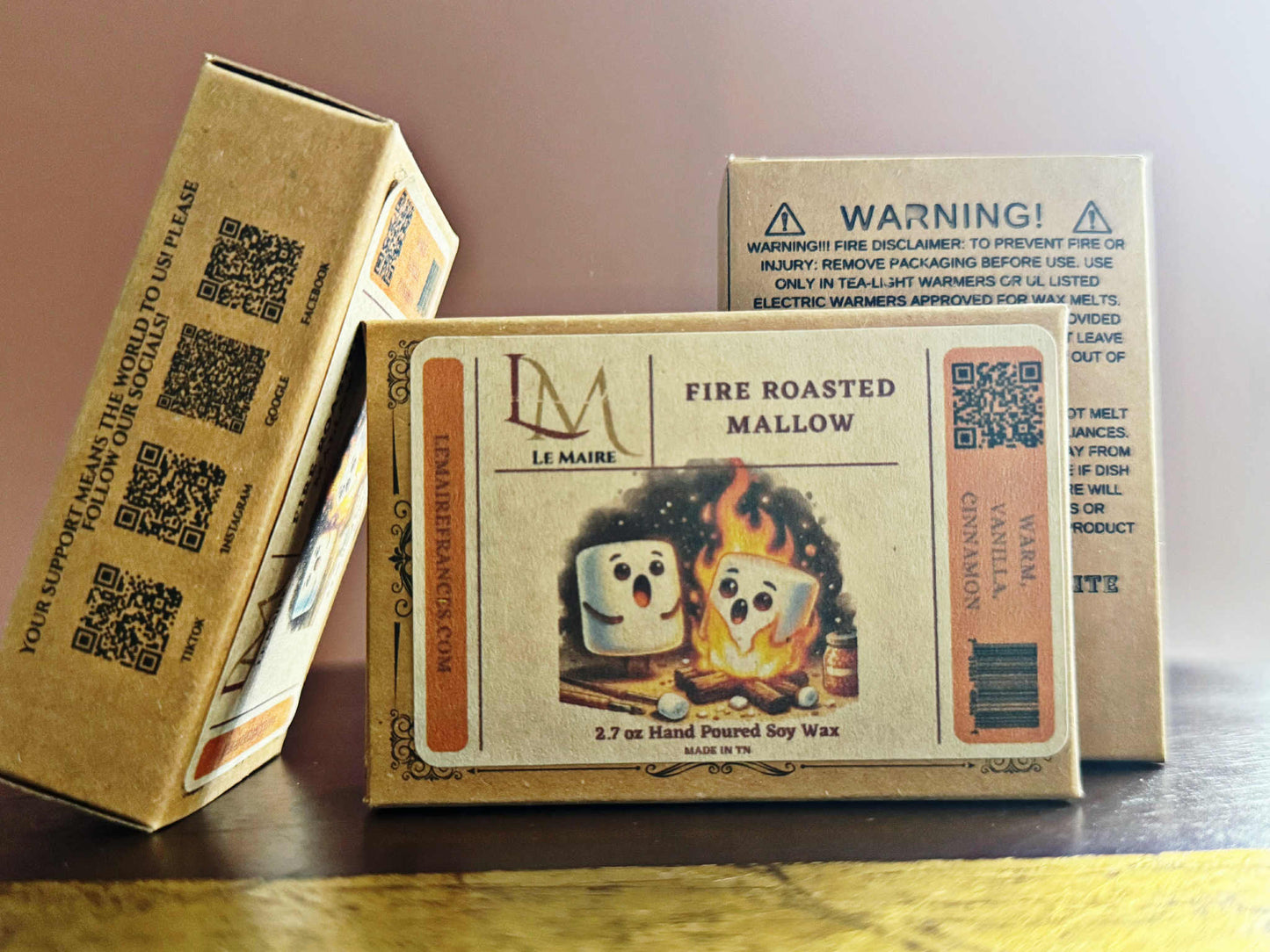 Soy Wax Melt: Fire Roasted Mallow | Le MaireWax MeltLe Maire