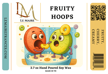 Soy Wax Melt: Fruity Hoops | Le MaireWax MeltLe Maire
