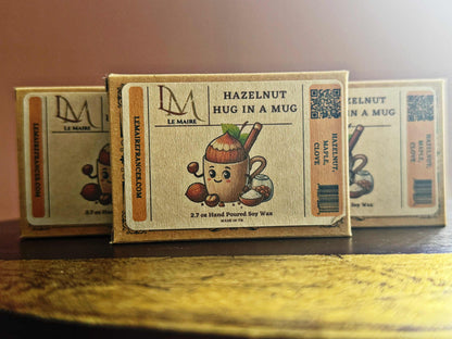 Soy Wax Melt: Hazelnut Hug in Mug | Warm Coffee Aroma | Le MaireWax MeltLe Maire