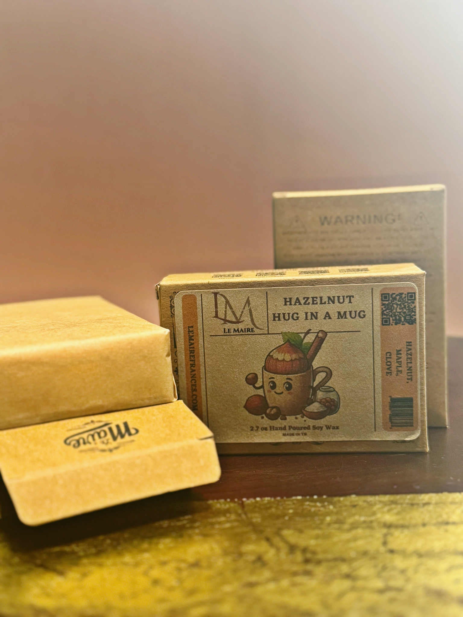 Soy Wax Melt: Hazelnut Hug in Mug | Warm Coffee Aroma | Le MaireWax MeltLe Maire