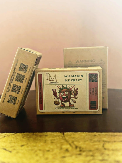 Soy Wax Melt: Jah Makin Me Crazy | Le MaireWax MeltLe Maire