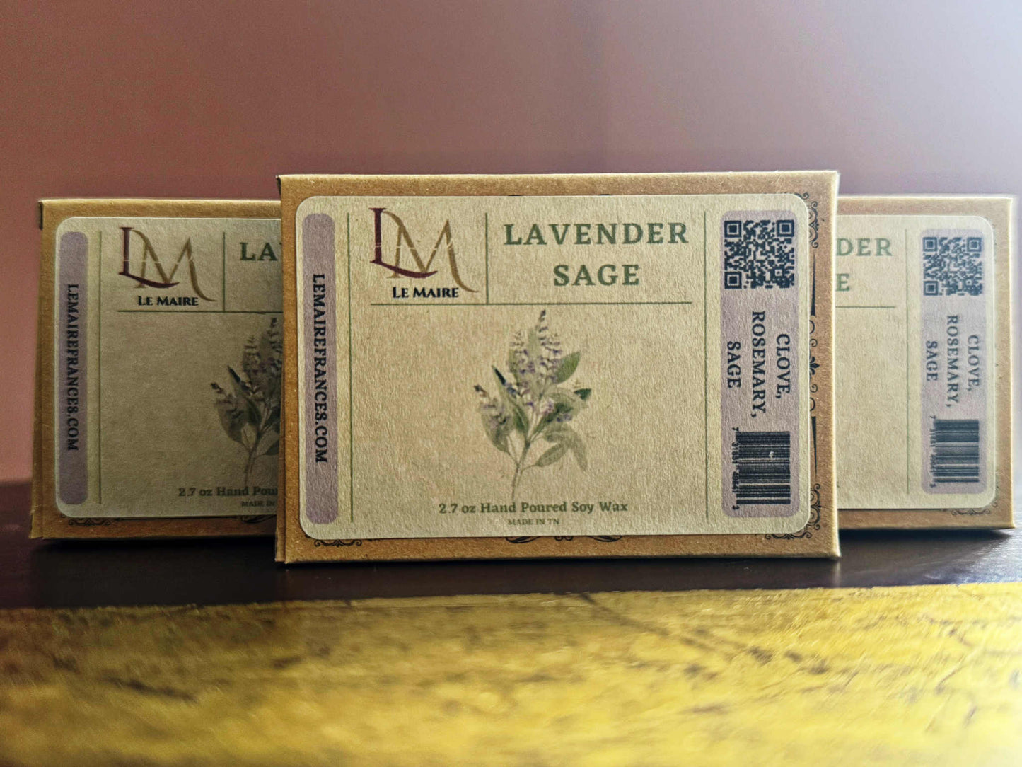 Soy Wax Melt: Lavender Sage | Le MaireWax MeltLe Maire