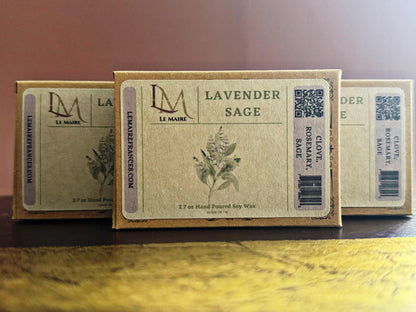 Soy Wax Melt: Lavender Sage | Le MaireWax MeltLe Maire