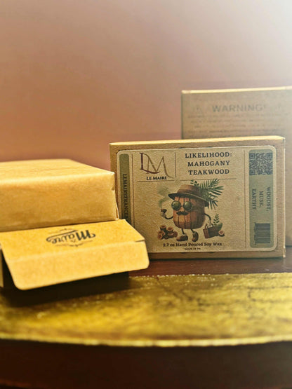 Soy Wax Melt: Likelihood Mahogany Teakwood | Le MaireWax MeltLe Maire