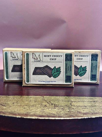 Soy Wax Melt: Mint Choccy Chip | Le MaireWax MeltLe Maire