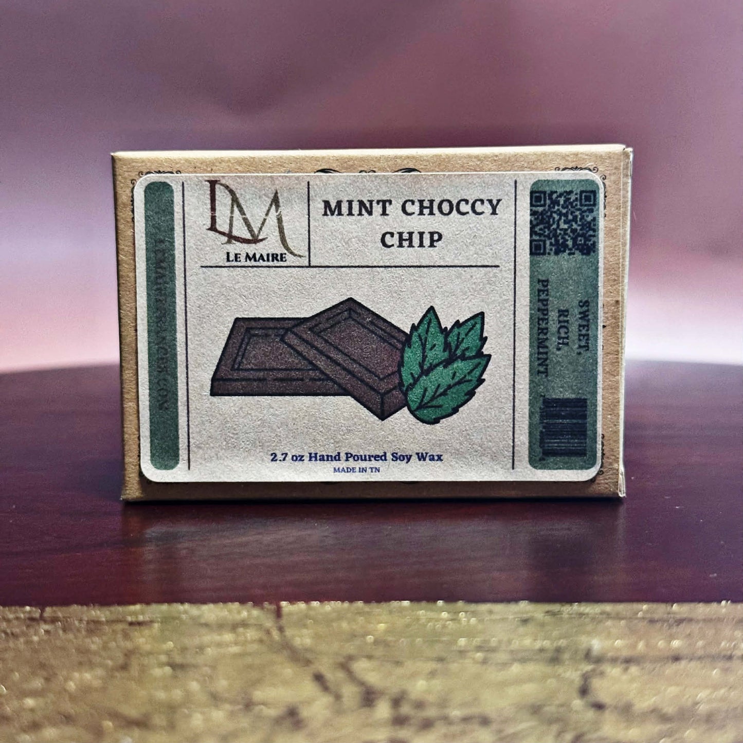 Soy Wax Melt: Mint Choccy Chip | Le MaireWax MeltLe Maire