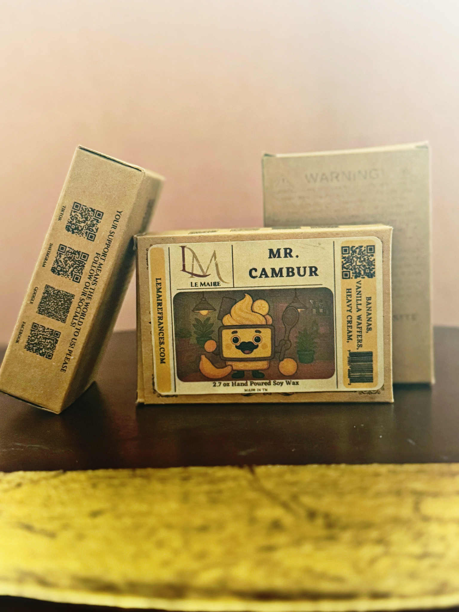 Soy Wax Melt: Mr. Cambur (Banana Pudding) | Le MaireWax MeltLe Maire
